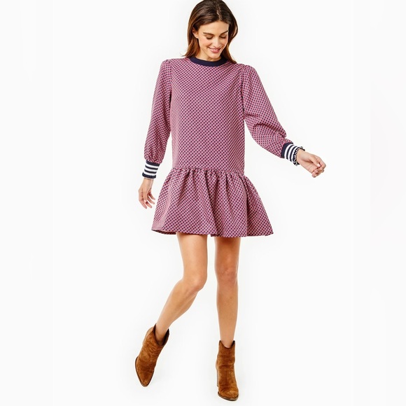 NWT ADDISON BAY Active Crepe Vine Dress - Picture 3 of 8